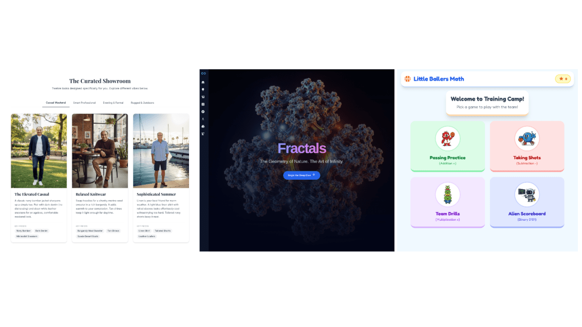 Gadget_Bond's tweet card. Google’s new Generative UI system creates full interactive interfaces on demand, turning simple prompts into dynamic tools, games, planners and visual explainers.