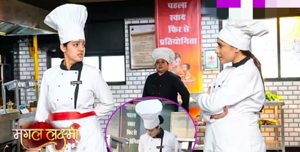 JustShowbiz's tweet card. Mangal Lakshmi: Saumya vs Mangal's (Deepika Singh) kitchen torture blast, Bhabhi ji enjoys chaos Colors popular daily soap Mangal Lakshmi is gearing up for major twist and drama in the storyline....