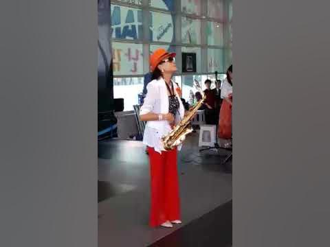 imagodei80's tweet card. 색소폰연주~이순옥,,가수.이선희.조각배