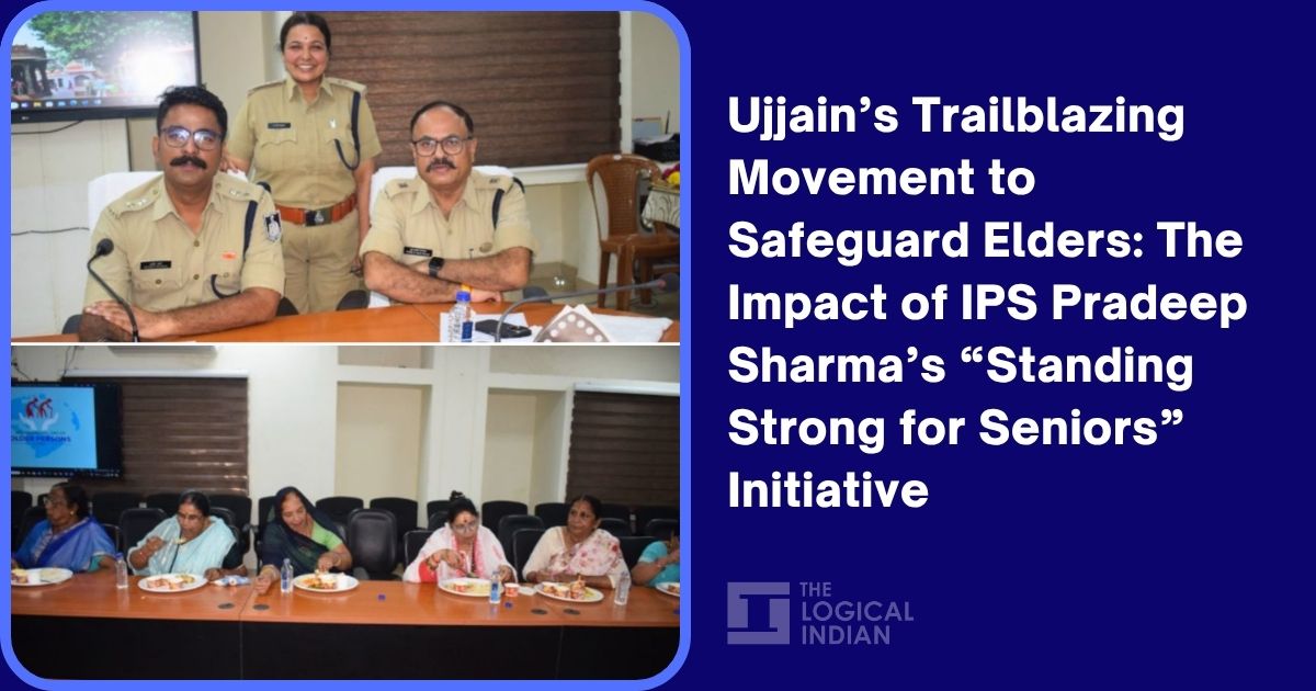 LogicalIndians's tweet card. IPS Pradeep Sharma’s innovative Senior Citizens Cell in Ujjain provides comprehensive protection and legal aid, addressing 170+ cases of elder abuse and fraud.