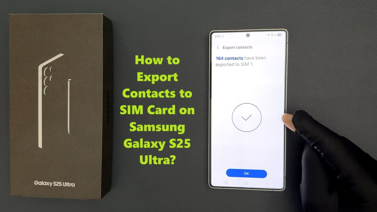 TechMeSpot's tweet card. How to Export Contacts to SIM Card on Samsung Galaxy S25 Ultra?