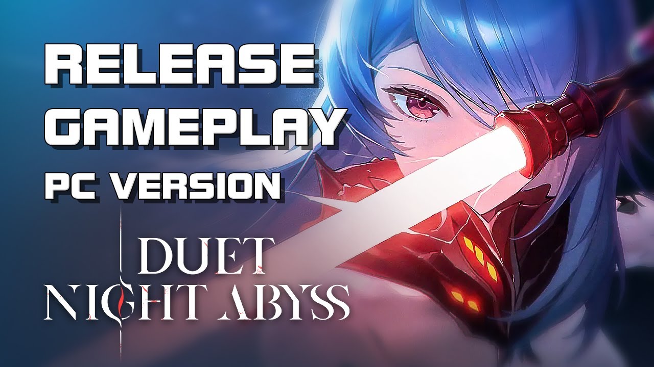 rendermaxblog's tweet card. Duet Night Abyss - Release Gameplay lvl 1~30 (PC Version) - F2P -...