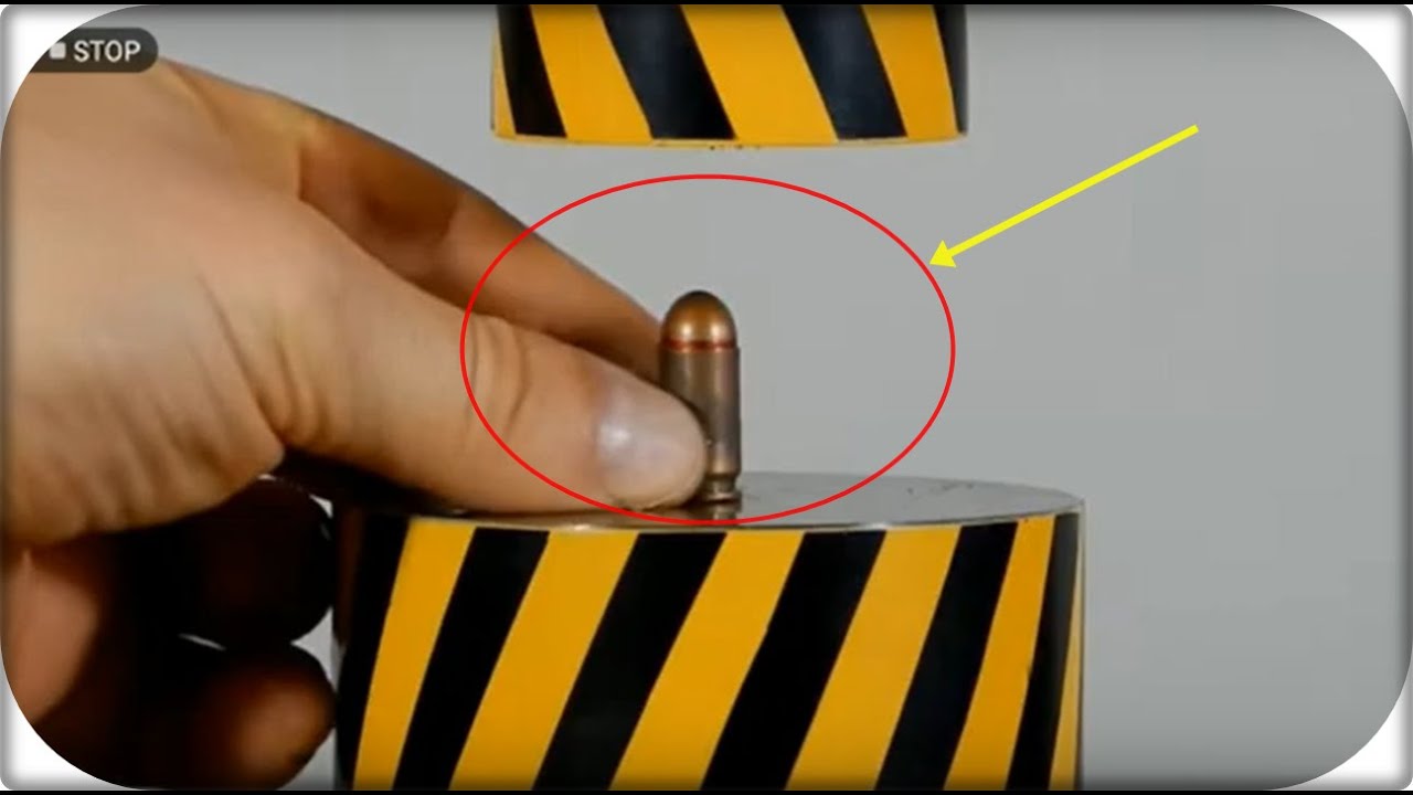 Moderndecor4's tweet card. تجربة الضغط علي مجموعة من الاشياء و المعادن التجربة الاخيرة سوف...