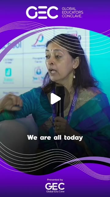 Chrysalis_world's tweet card. Global Educators Conclave (@gec_india_) • Instagram reel