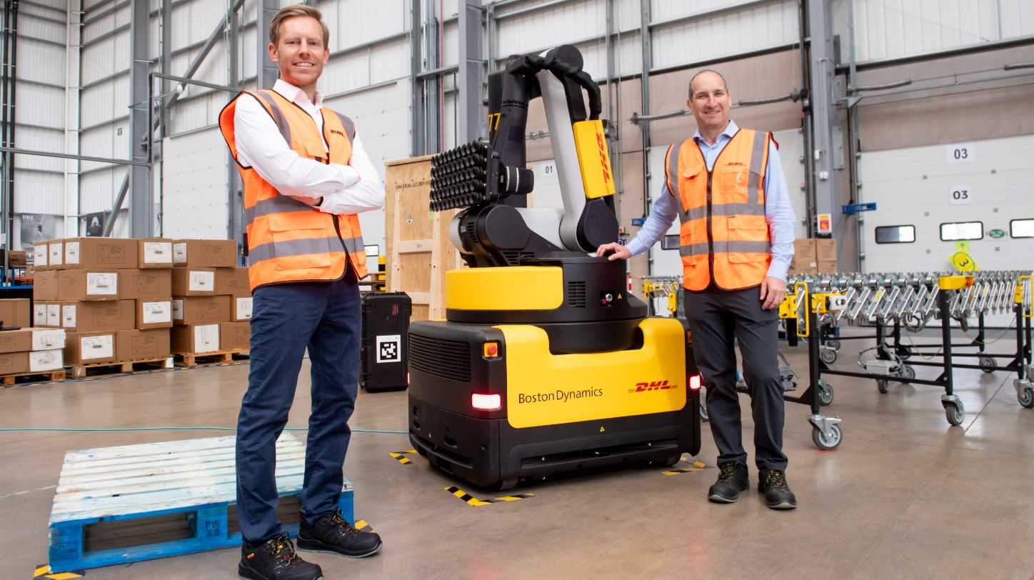 robo_automation's tweet card. DHL Supply Chain has announced a £550 million investment to expand its infrastructure and accelerate automation across customer operations in the UK and Ireland, in response to growing demand in