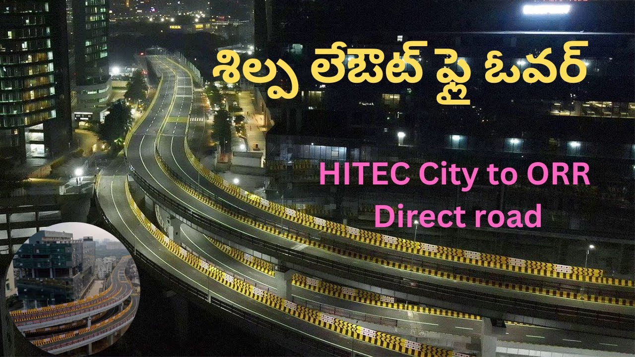 mnrdevelopers's tweet card. shilpa layout flyover || shilpa layout flyover ramps || Hitec city to...