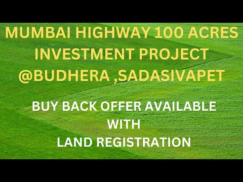 mnrdevelopers's tweet card. 100 ACRES INVESTMENT PROJECT @BUDHERA ,SADASIVAPET
