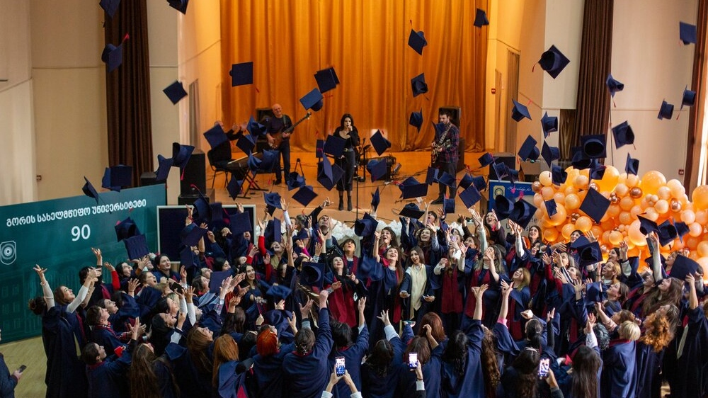 EduArisGe's tweet card. 25 ნოემბერს, გორის სახელმიწფო უნივერსიტეტის პროფესიული განათლების ცენტრის კურსდამთავრებულთა გამოსაშვები და პირველკურსელთა მისაღები ღონისძიება გაიმართა.