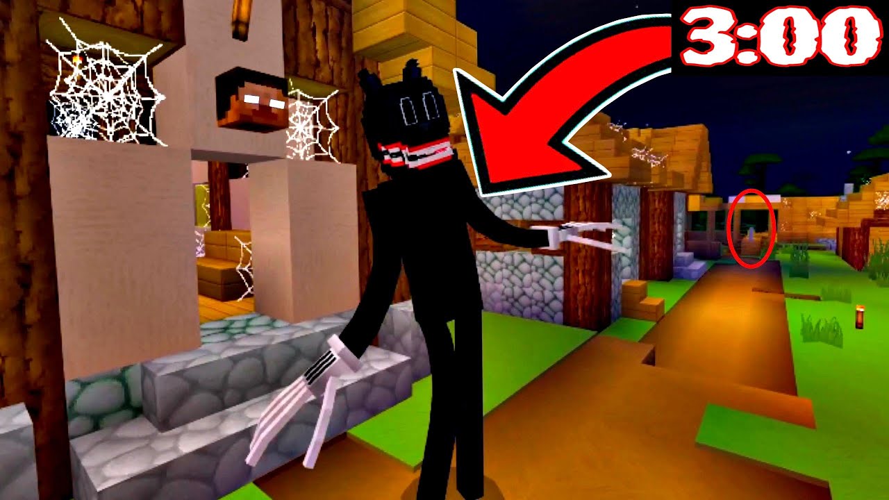 Megandroid1's tweet card. TUVE de FRENTE a ESTA CRIATURA a las 3:00 AM en MINECRAFT!