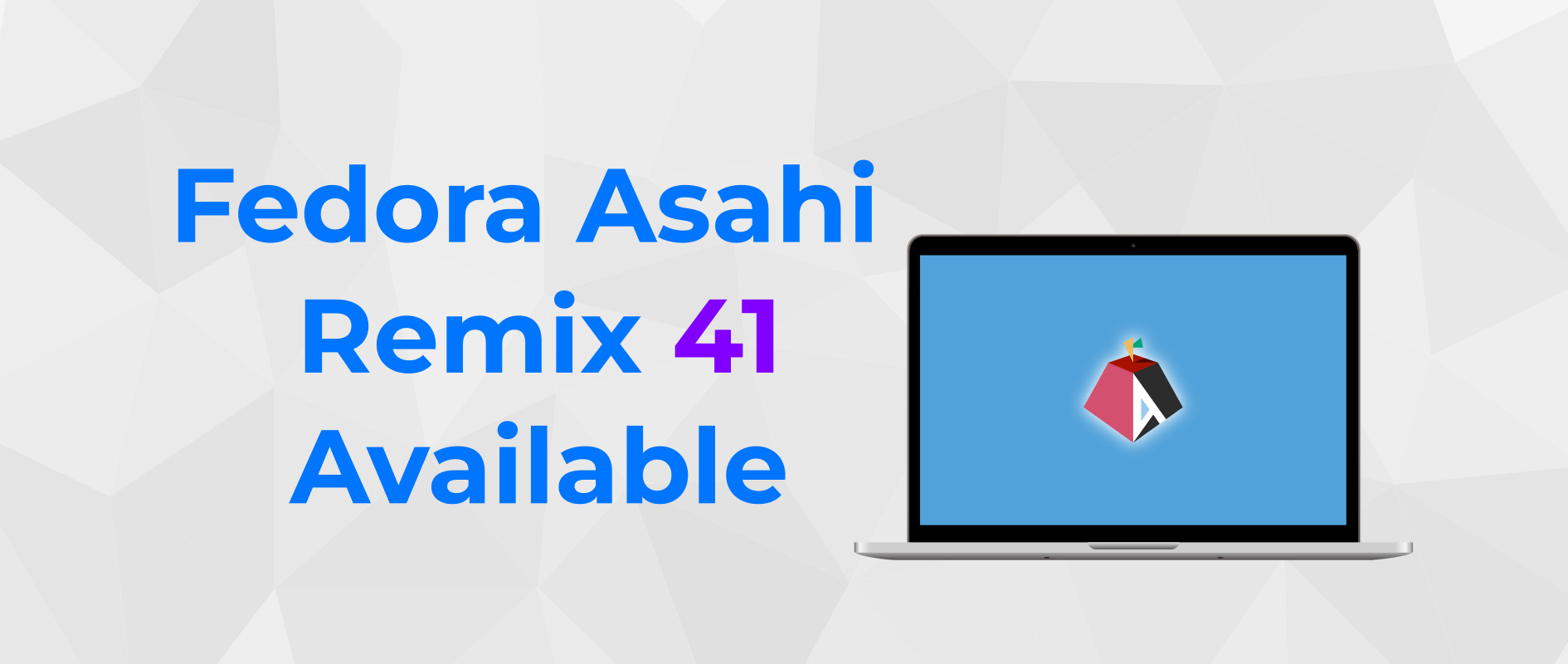 asahi_linux's tweet card. Announcing the availability of Fedora Asahi Remix 41