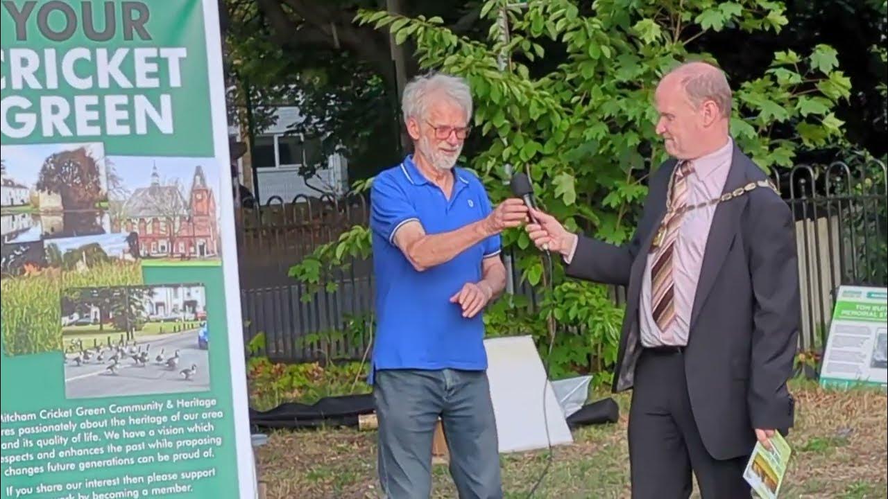 MitchamCrktGrn's tweet card. Community on the Green - Part 1 - Speeches