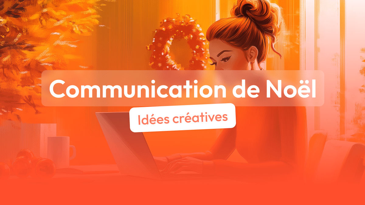 Graphistecom's tweet card. Inspirez-vous avec 10 idées créatives pour booster votre communication visuelle et marketing pendant les fêtes de Noël.