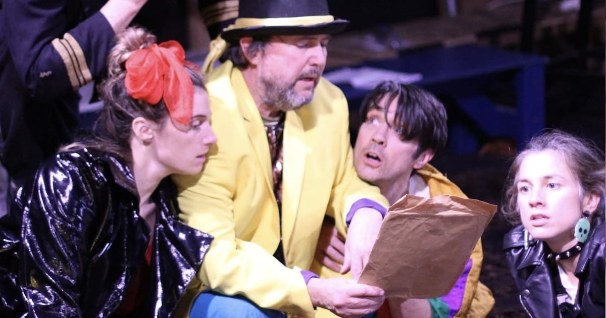 NationCymru's tweet card. Pierre Donahue Volcano Theatre’s adaptation of Dylan Thomas’s Under Milk Wood opened on the weekend at their Swansea High Street home. Under Milk Wood along with all Dylan’s work entered the public...