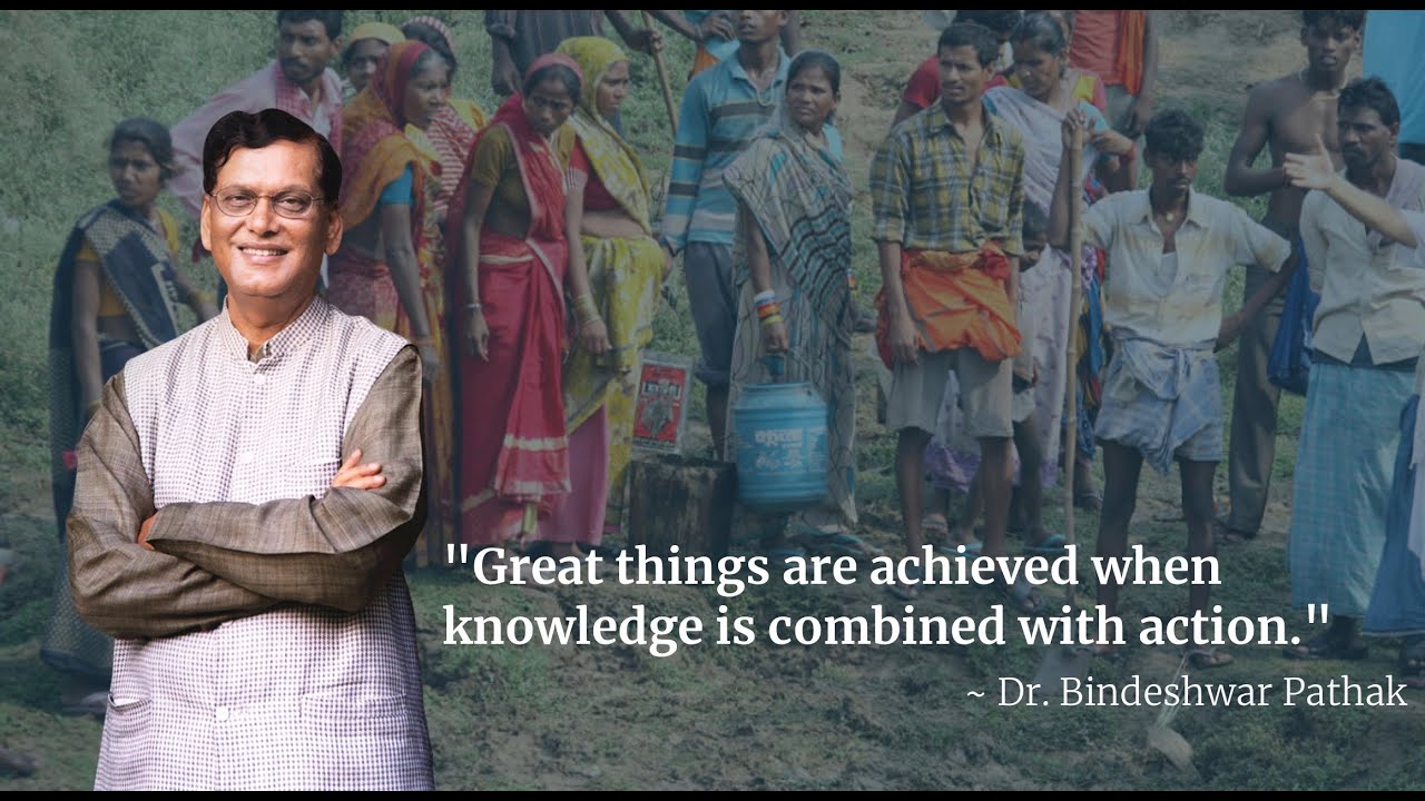 ZuLooInc's tweet card. Soldier of Sanitation: Dr. Bindeshwar Pathak (#62)