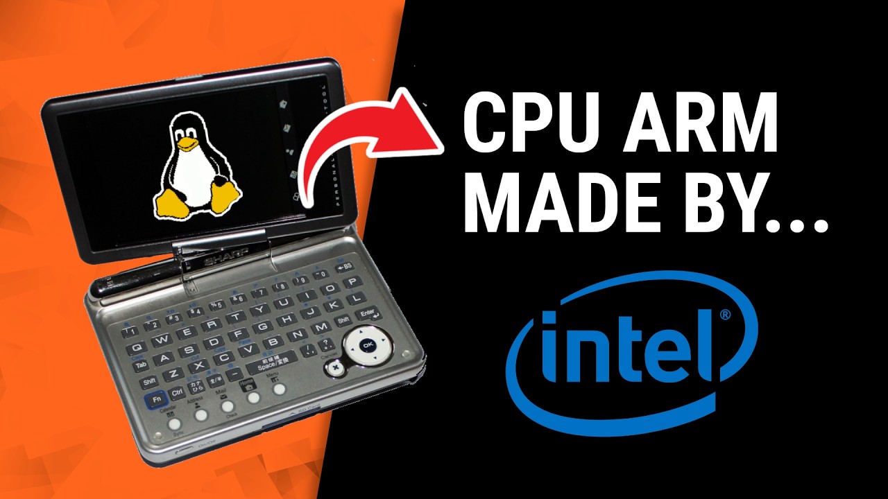 morrolinux's tweet card. Quando INTEL produceva CHIP ARM 🤯