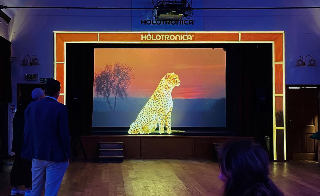 Broadcast_Tech's tweet card. The building will become a hub for audiovisual art