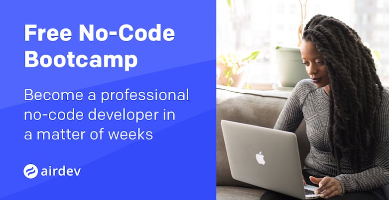 Digiweb3's tweet card. The professional Bubble bootcamp by Airdev teaches you how to build complex, professional web apps using Bubble.io. No prior software development experience required.