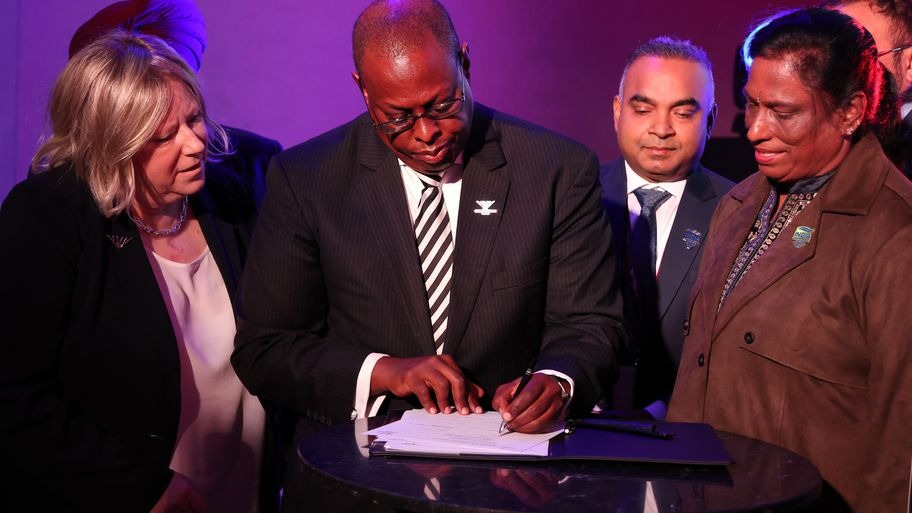 DesiAustralia's tweet card. In a landmark decision at the General Assembly of Commonwealth Sport held in Glasgow, Amdavad (Ahmedabad), India, has been formally ratified as the host city