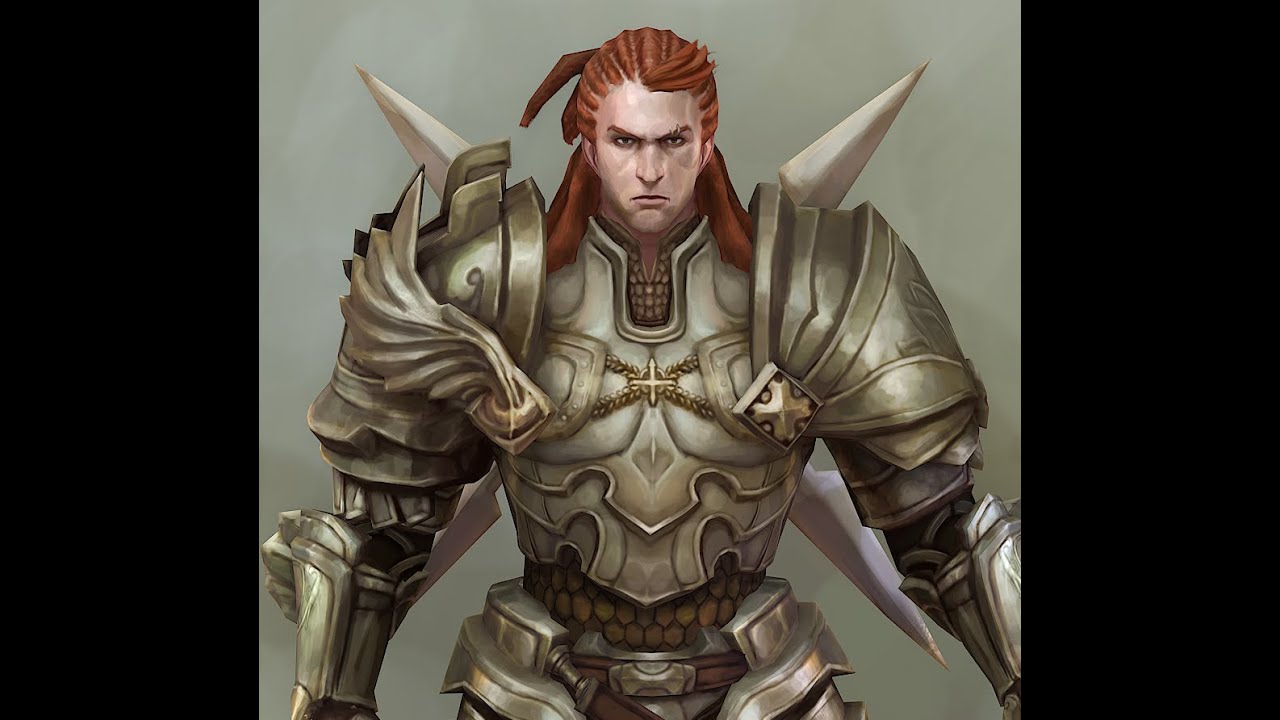 3DCoatWorkflow's tweet card. Golden Warrior - Handpainted Character Timelapse