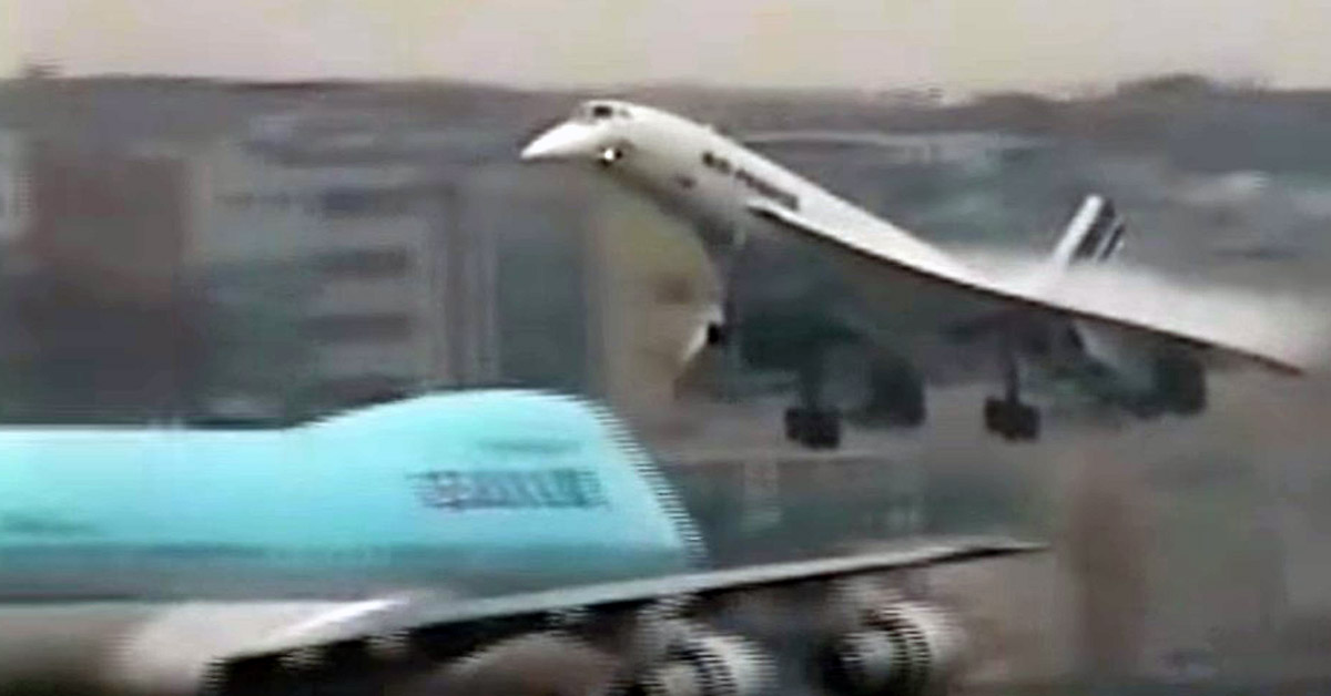 AviationHumor's tweet card. Can you imagine landing at Kai Tak in a Concorde? I don't think it gets any better than that! Sadly the plane and the airport are history.