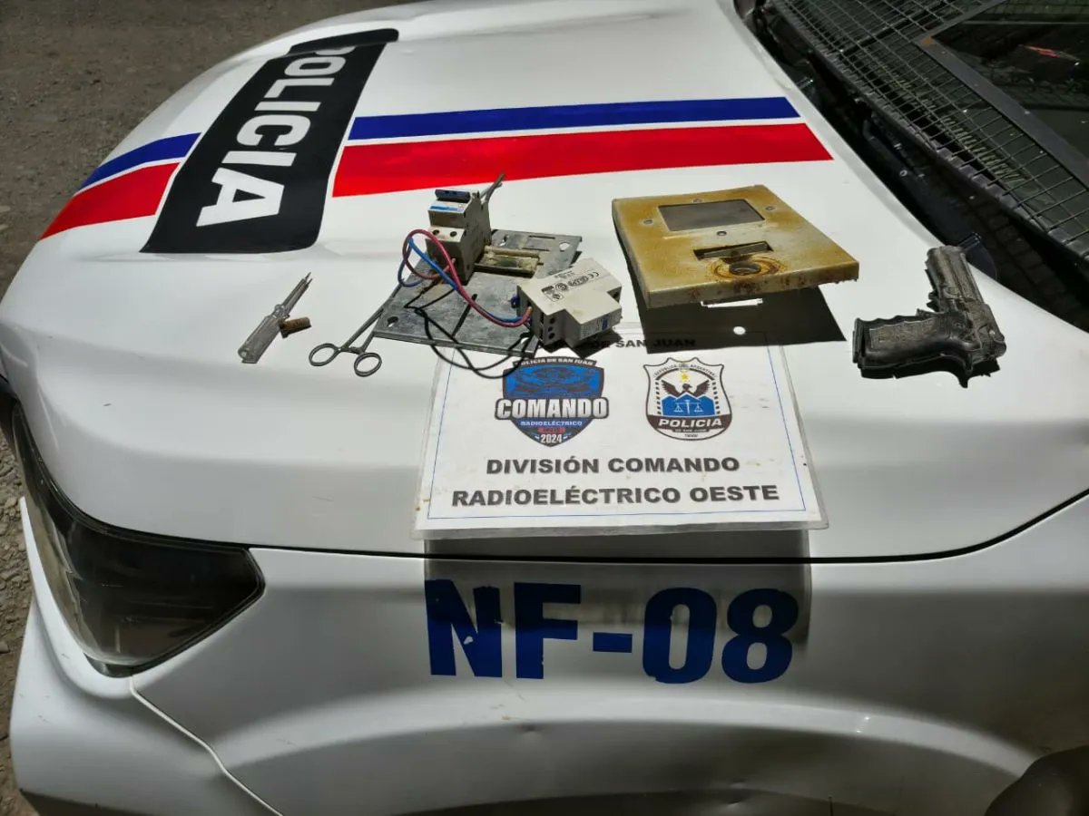 0264noticias's tweet card. El hecho fue el miércoles, en el barrio Portal.