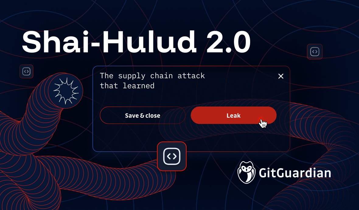 CharlieEriksen's tweet card. On November 24, a new wave of the Shai-Hulud supply chain attack emerged. The threat actors exfiltrate stolen credentials directly to GitHub repositories created with compromised tokens.