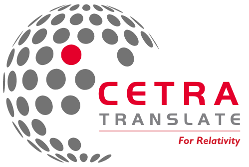 cetrainc's tweet card. The CETRA Translate app is a cost-effective and secure platform for multilingual e-discovery service directly in Relativity.