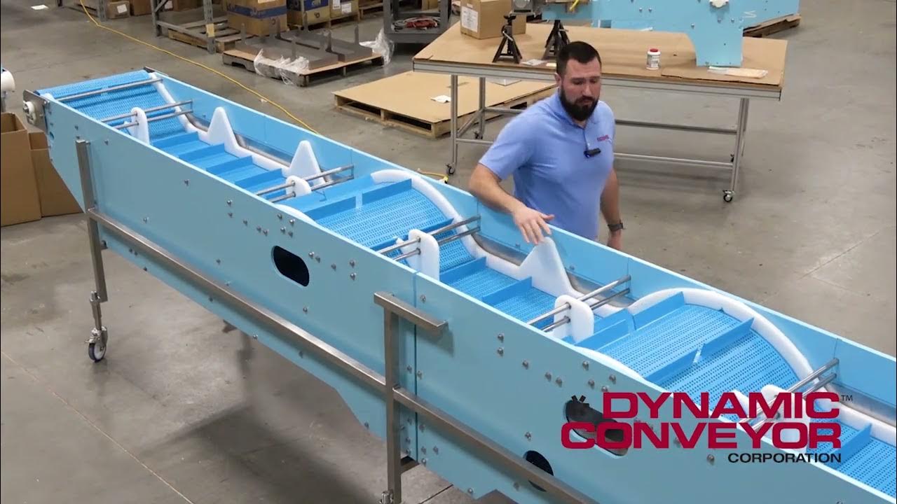 DynamicConveyor's tweet card. DynaClean with integrated water tanks CO