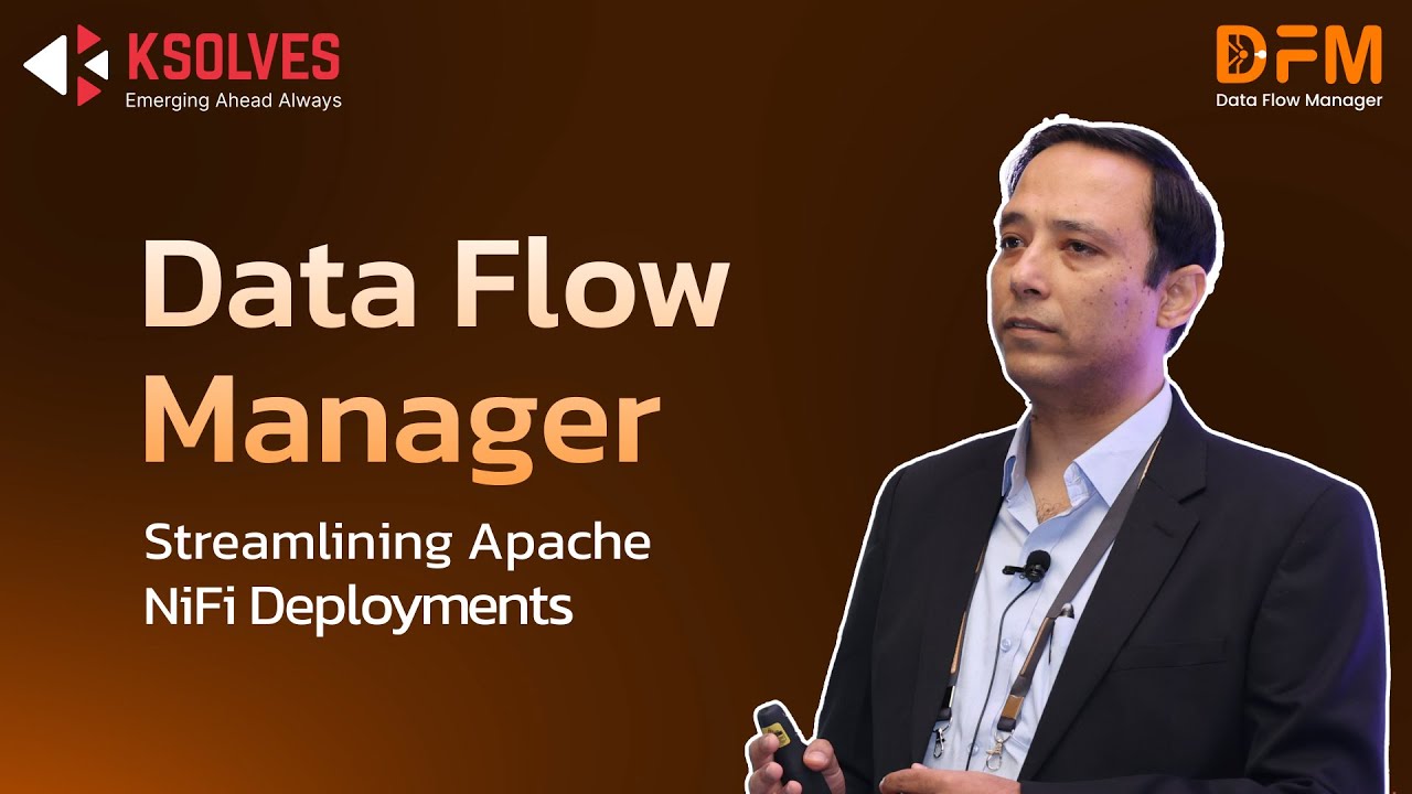 _Ksolves's tweet card. Simplifying Apache NiFi DataFlow Deployments with Ksolves Data Flow...