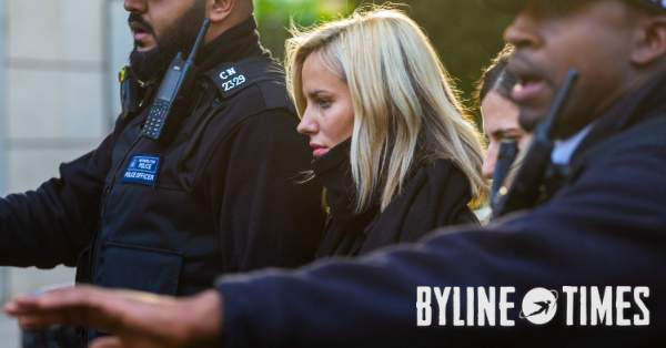 BylineTimes's tweet card. More than four years on from the TV presenter's death, her mother laments that the Labour Government is 'scared of the press' and will not consider media reform