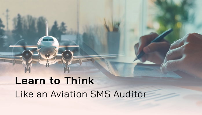 SMS_Pro's tweet card. Learn how to think like an aviation SMS auditor and improve audit performance, SMS compliance, and safety performance.