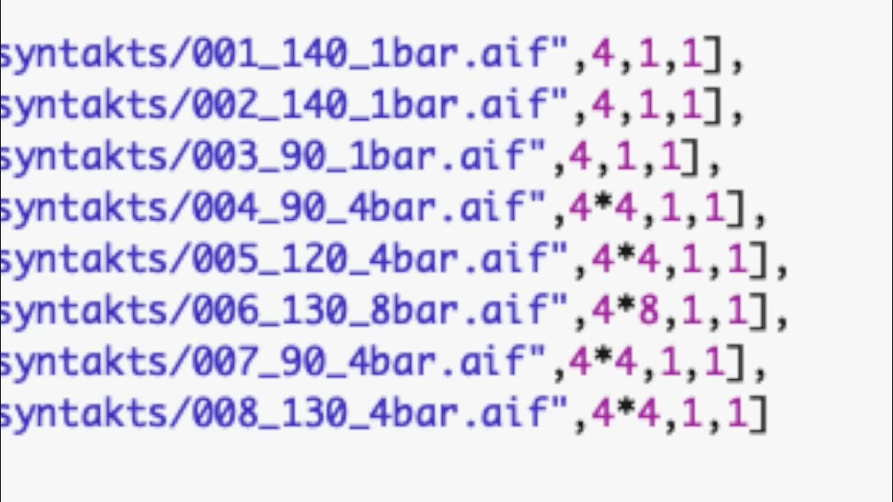 44_kwm_20's tweet card. 暴れ太鼓2025 (Turbulent drum beats 2025) with Syntakt Loop #SuperCollider...