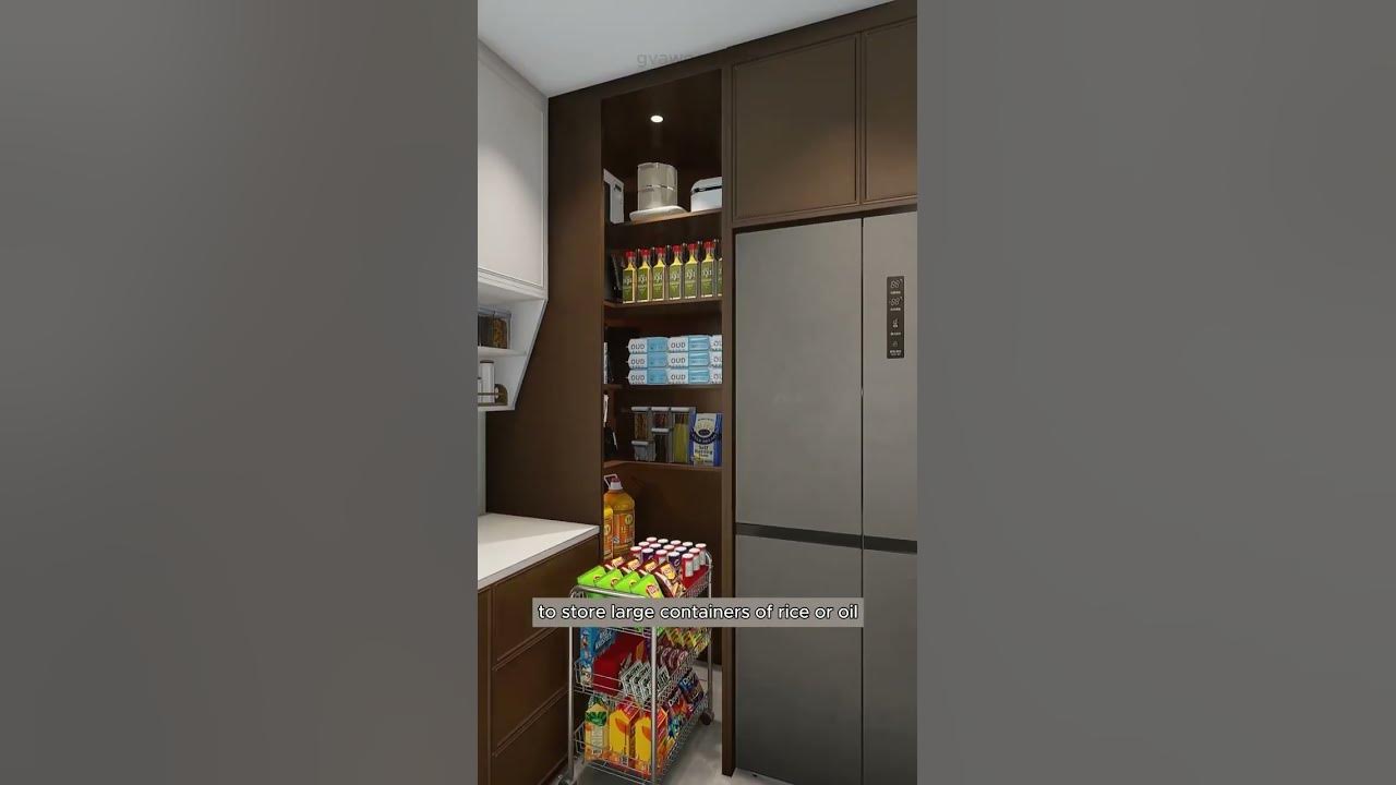 GVAwood's tweet card. Elevate Your Kitchen Storage with This Timeless Solid Wood Cabinet...