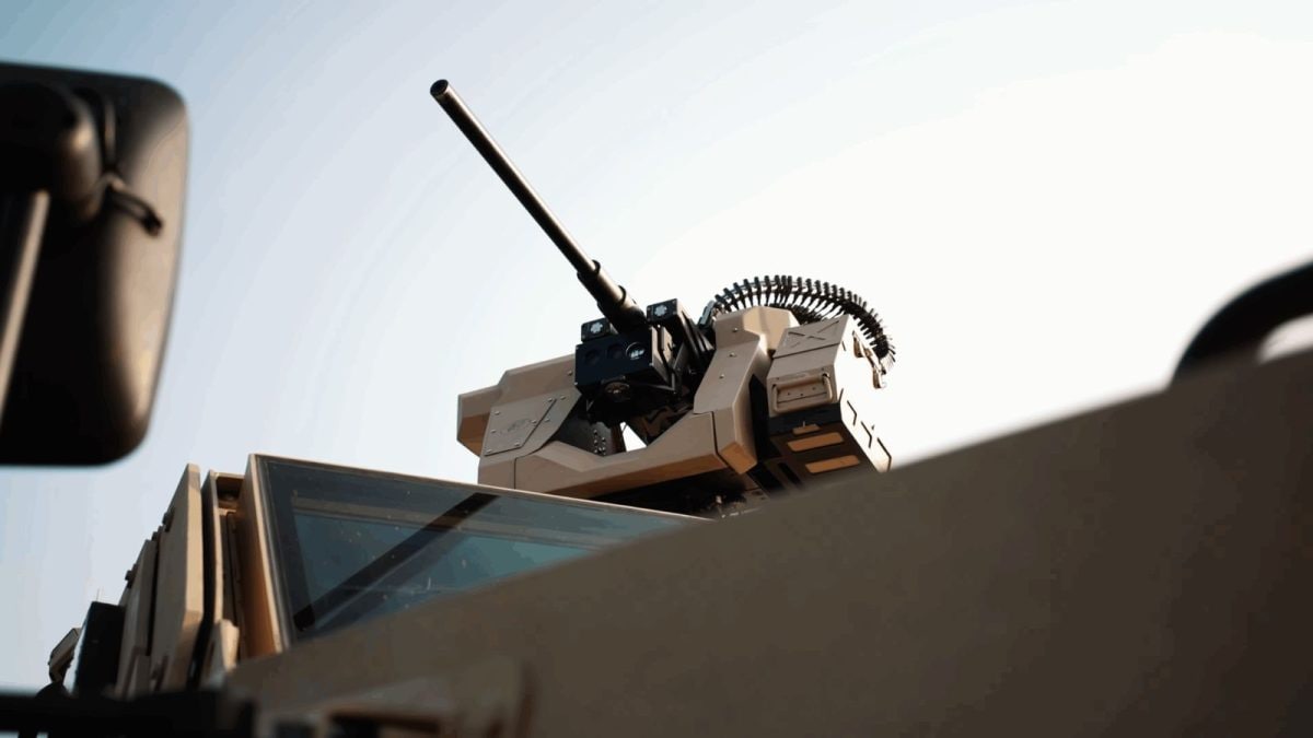 CNNnews18's tweet card. TriAD is a mobile anti-drone platform combining radar, sensors, AI, and weapons, enabling real-time detection and engagement of aerial threats for military use