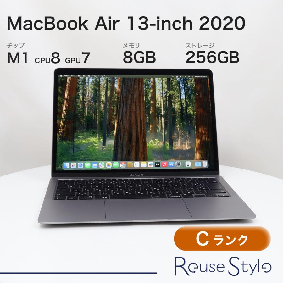 Reuse_Style's tweet card. 商品ランク C：目立った傷や汚れ等、経年劣化に伴う使用感が見られる商品 販売年 2020 商品名 MacBook Air 13-inch 2020 M1 メーカー名 Apple カラー スペースグレイ 型番 MGN63J/A ※カスタマイズの場合は元型番記載 OS macOS Sequoia 15.3.1 CPU Apple M1（8-7） メモリ 8GB 容量 256GB 本体サイズ...