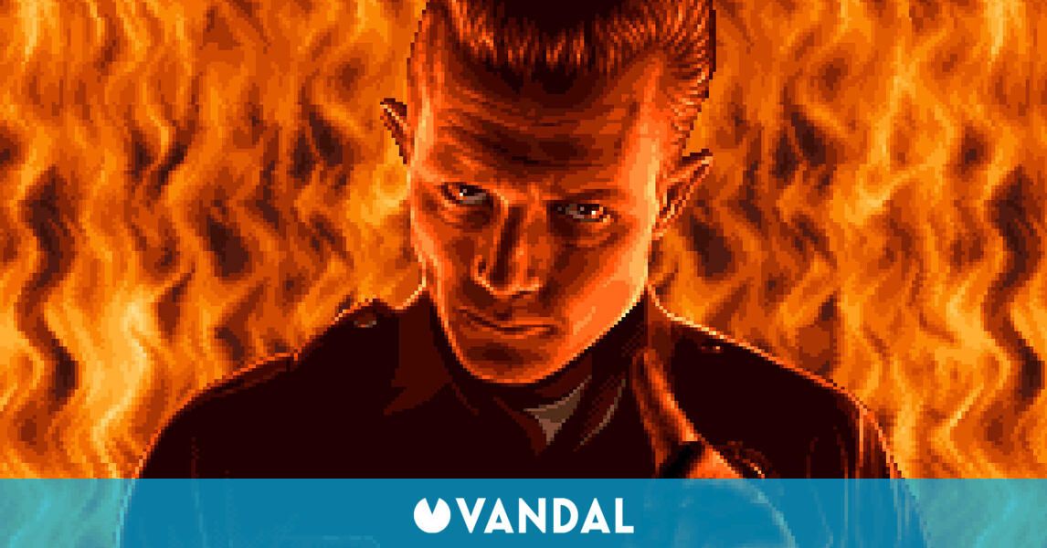 VandalOnline's tweet card. Terminator 2D: No Fate ya no llegará este mes; es el tercer retraso en este juego de acción 2D que sigue los pasos de Terminator 2.