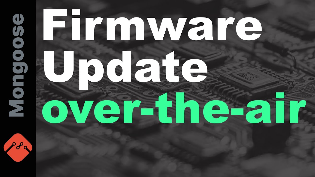 MongooseOS's tweet card. Firmware update on RP2350, STM32H563, NXP RW612 and other microcont...