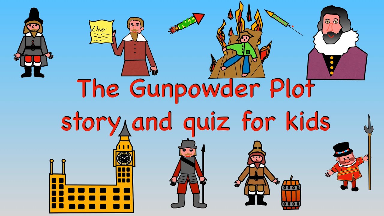 lisa_learning's tweet card. The Gunpowder Plot Story and Quiz for Kids