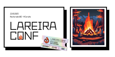 LareiraConf's tweet card. El encuentro tech que enciende ideas y conecta comunidades