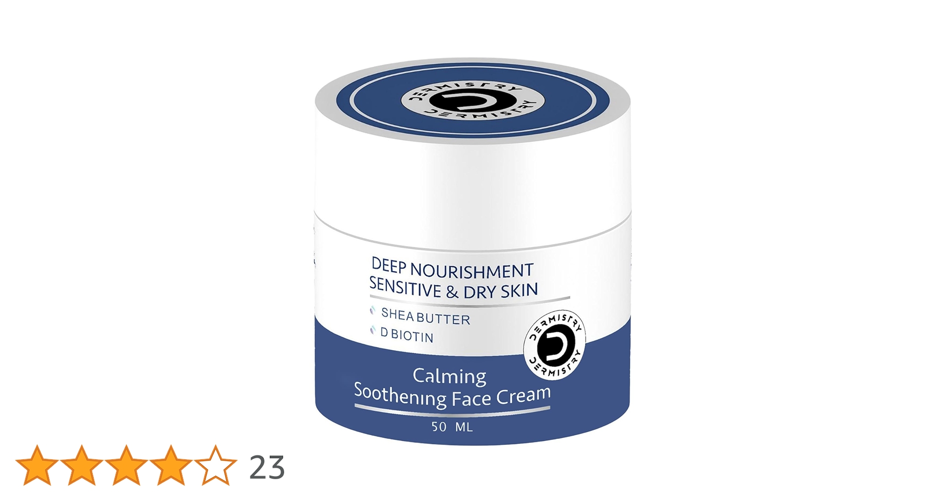 BnrJumbo's tweet card. Dermistry Deep Nourishment Calming Soothening Face Cream Moisturizer with Hyaluronic Acid & Shea Butter is an everyday face moisturizer for dry skin sensitive skin infused with Biotin which helps...