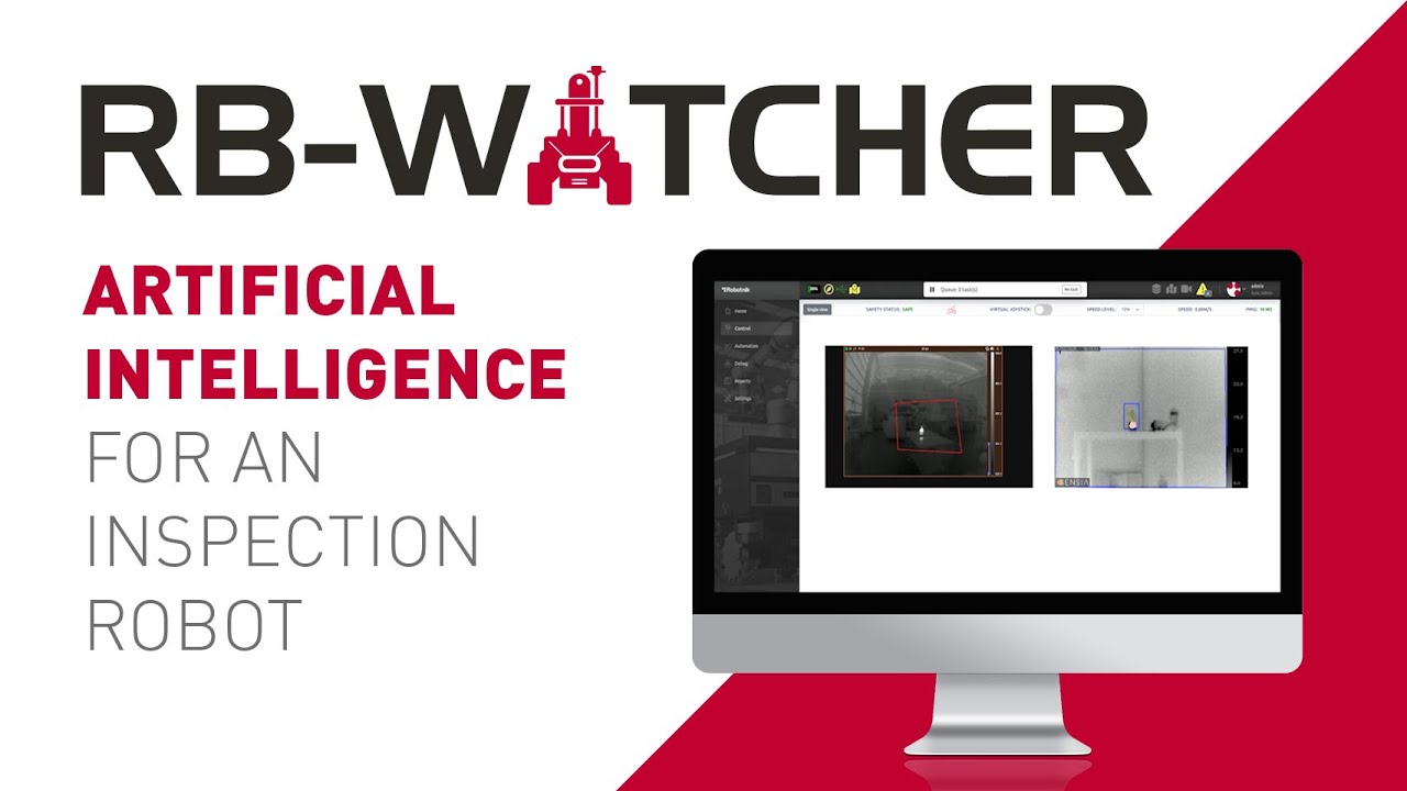 RobotnikRobots's tweet card. Artificial Intelligence for an inspection robot