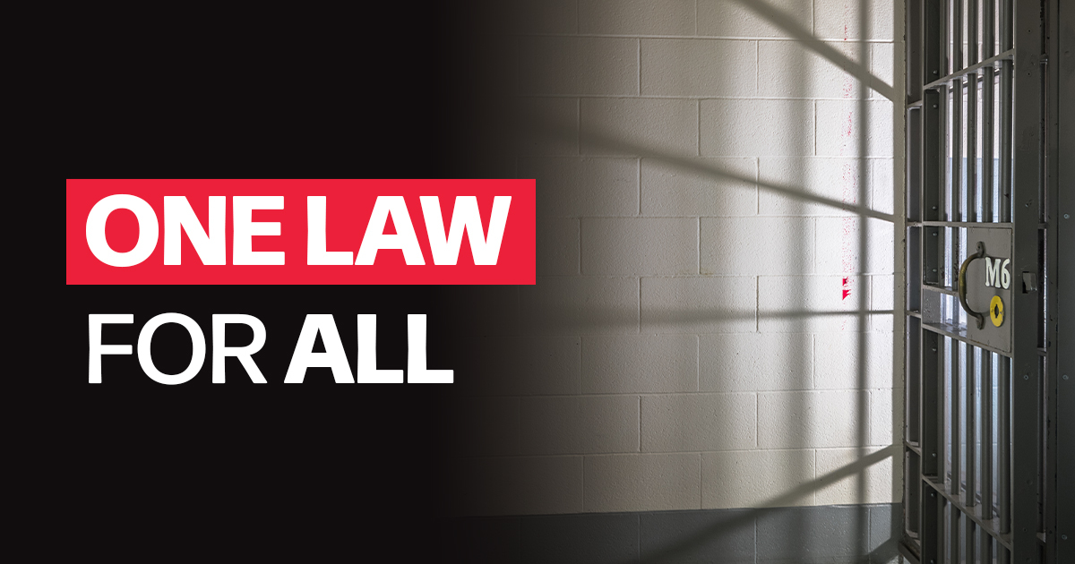 PierrePoilievre's tweet card. One Law for All - Conservative Party of Canada