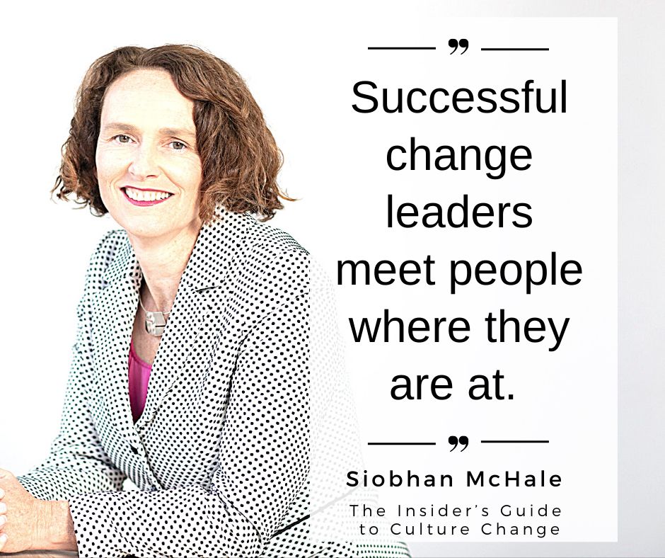 Designleverage's tweet card. "...meet people where they are at and move forward from that point" Nicely said Siobhan... that approach has proven true time and again across my 30+ year career.