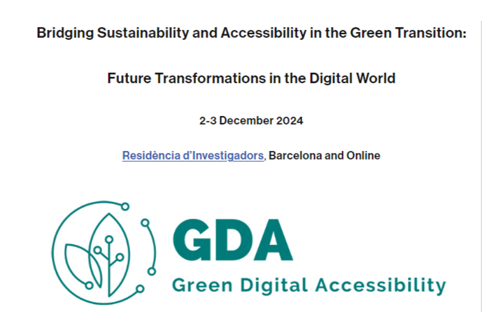ACCTING_EU's tweet card. Towards a fair and inclusive Green Deal: ACCTING Panel at Green Digital Accessibility 2024 - Accting