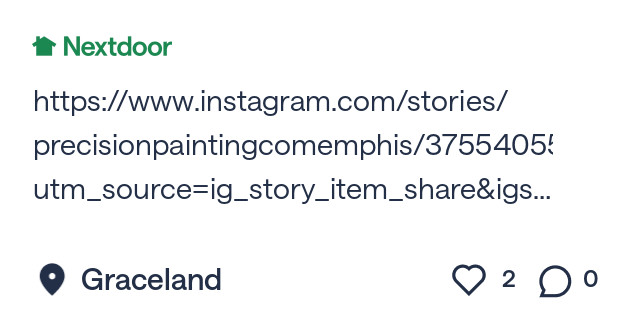 precisionpaintc's tweet card. Join Nextdoor, an app for neighborhoods where you can get local tips, buy and sell items, and more