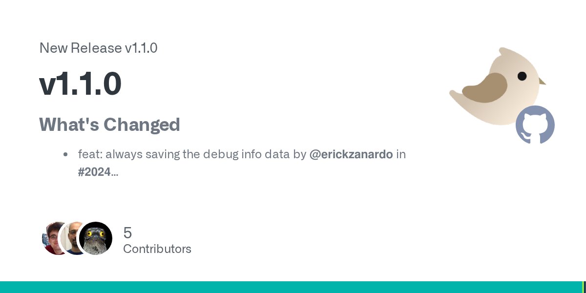 shorebirddev's tweet card. What's Changed feat: always saving the debug info data by @erickzanardo in #2024 refactor(shorebird_cli): Introduce new release command by @bryanoltman in #2003 refactor(shorebird_cli): add bu...