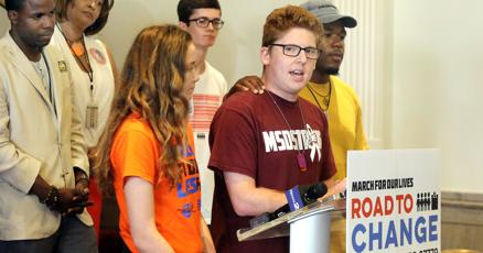 postandcourier's tweet card. Violence brought them together — two shootings that shocked the country; shootings that tore the innocence from a historic Charleston church and a Florida high school.