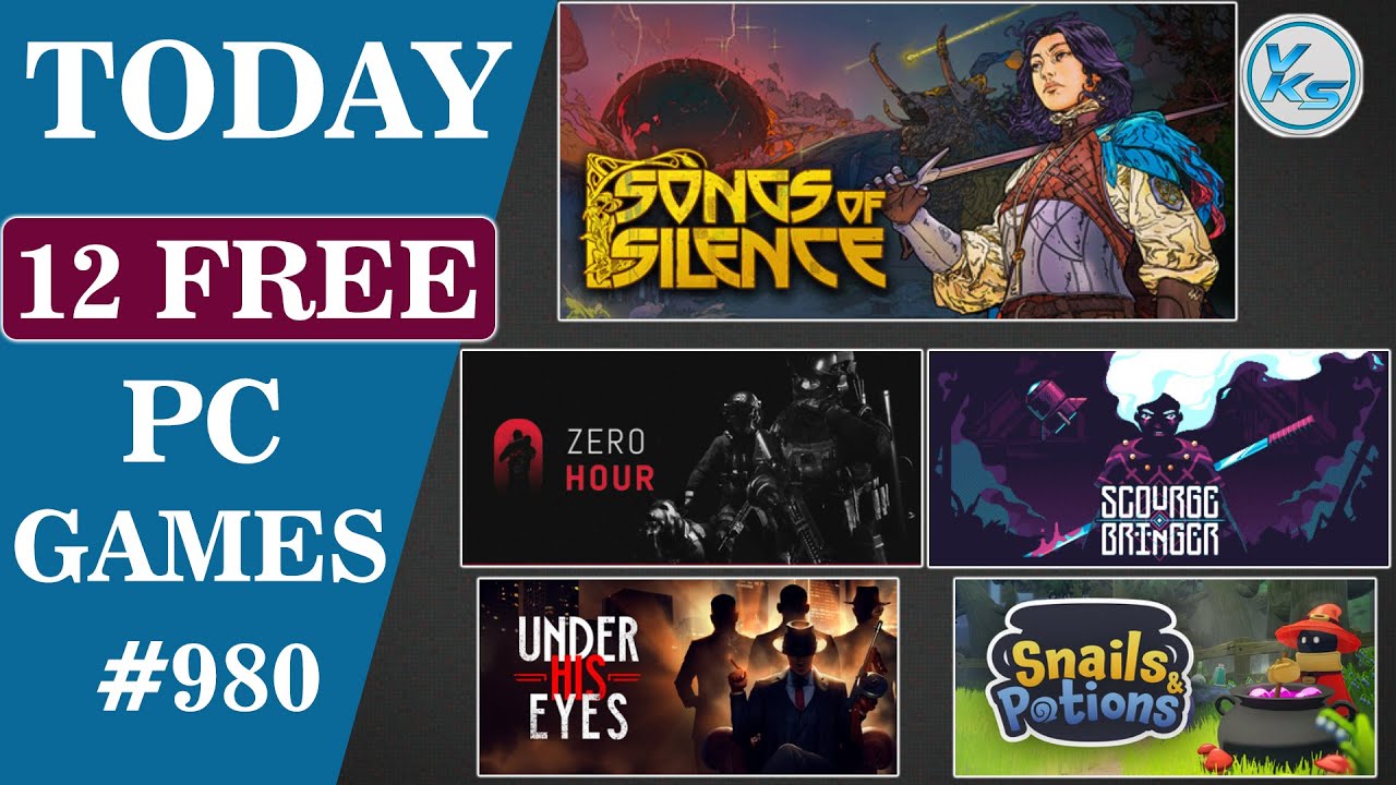 vksytc's tweet card. 🔥 Today 12 FREE PC GAMES 13 November 2025 - Limited Time Offer Grab...