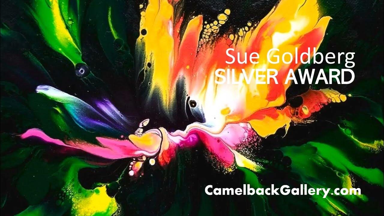 camelback_art's tweet card. Art Exhibition | All Abstracts 2023 | Top 14 awarded artworks