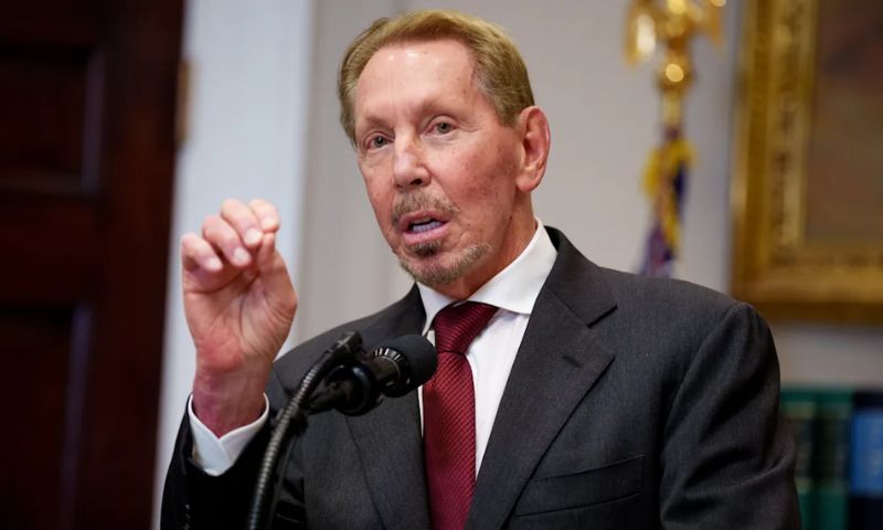 NENowNews's tweet card. Oracle co-founder Larry Ellison become world’s richest person for first time, overtaking Elon Musk after a historic surge in his net worth.